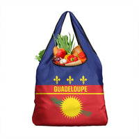 Guadeloupe Grocery Bag Rejyon Gwadloup Red Version