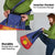 Guadeloupe Grocery Bag Rejyon Gwadloup Red Version