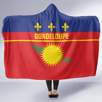 Guadeloupe Hooded Blanket Rejyon Gwadloup Red Version