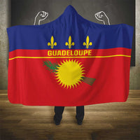 Guadeloupe Hooded Blanket Rejyon Gwadloup Red Version