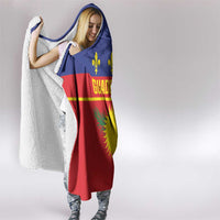Guadeloupe Hooded Blanket Rejyon Gwadloup Red Version