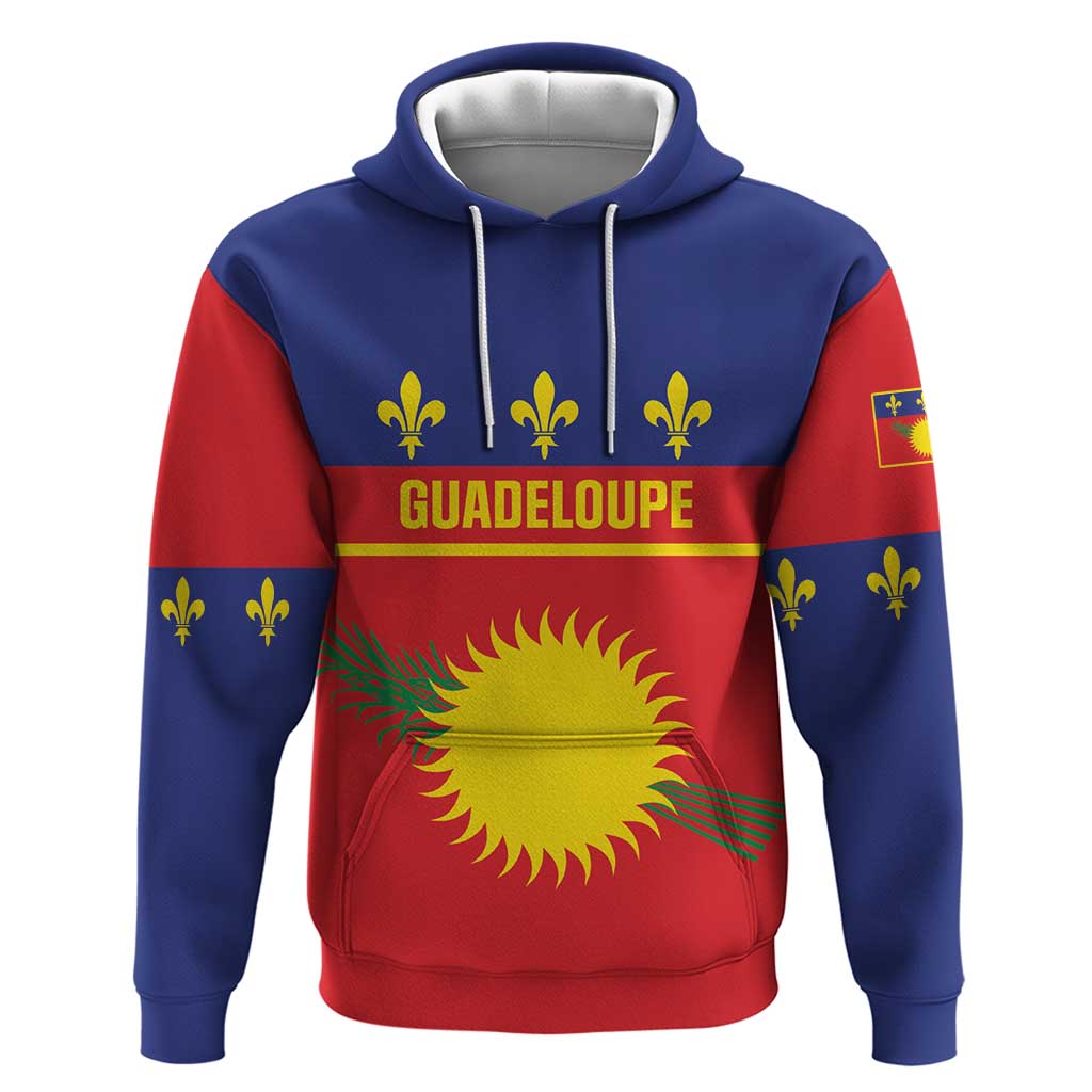Guadeloupe Hoodie Rejyon Gwadloup Red Version
