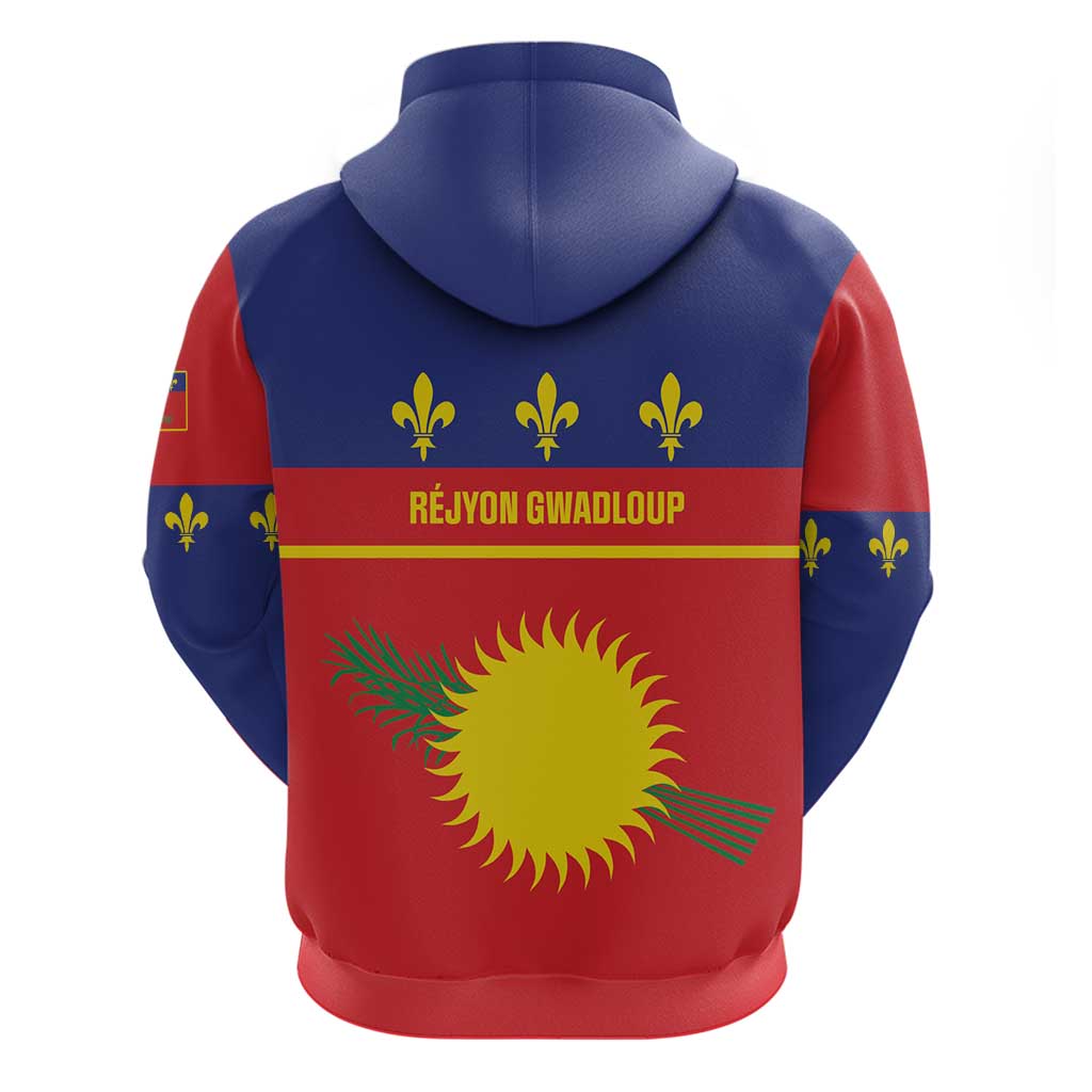 Guadeloupe Hoodie Rejyon Gwadloup Red Version