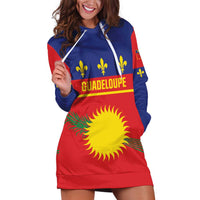 Guadeloupe Hoodie Dress Rejyon Gwadloup Red Version