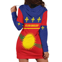 Guadeloupe Hoodie Dress Rejyon Gwadloup Red Version