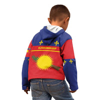 Guadeloupe Kid Hoodie Rejyon Gwadloup Red Version