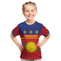 Guadeloupe Kid T Shirt Rejyon Gwadloup Red Version