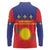 Guadeloupe Long Sleeve Polo Shirt Rejyon Gwadloup Red Version
