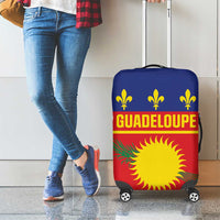 Guadeloupe Luggage Cover Rejyon Gwadloup Red Version