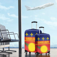 Guadeloupe Luggage Cover Rejyon Gwadloup Red Version