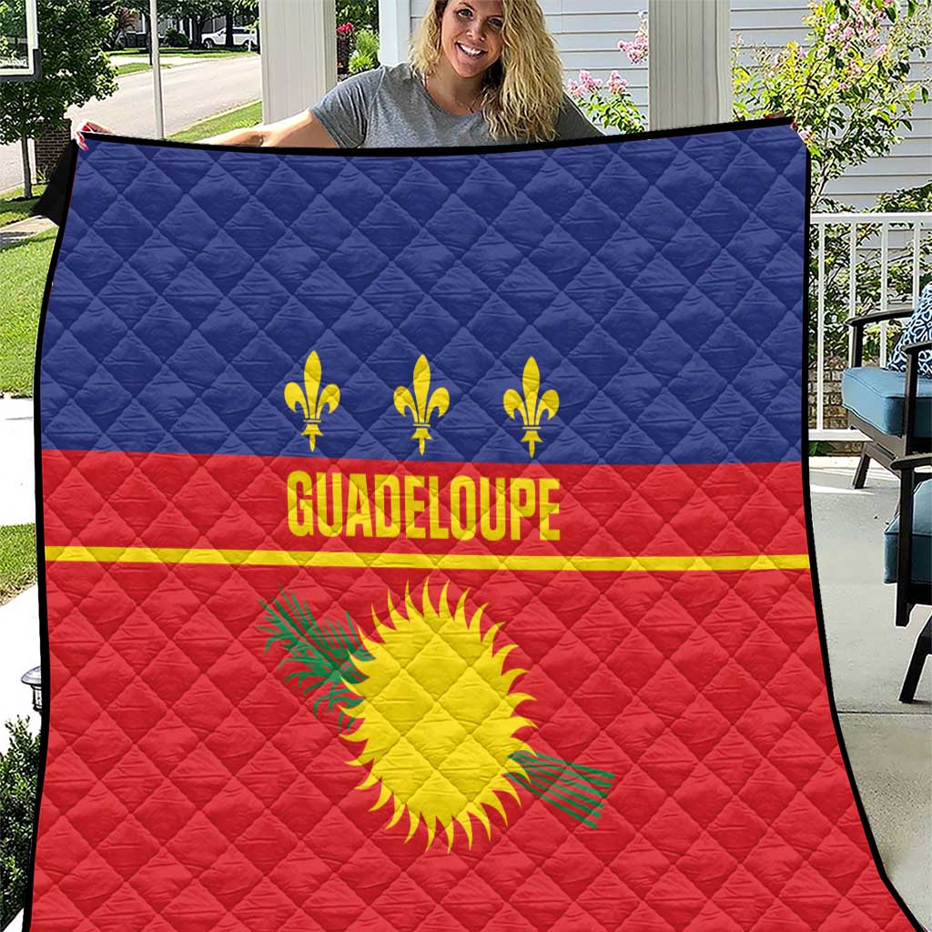 Guadeloupe Quilt Rejyon Gwadloup Red Version