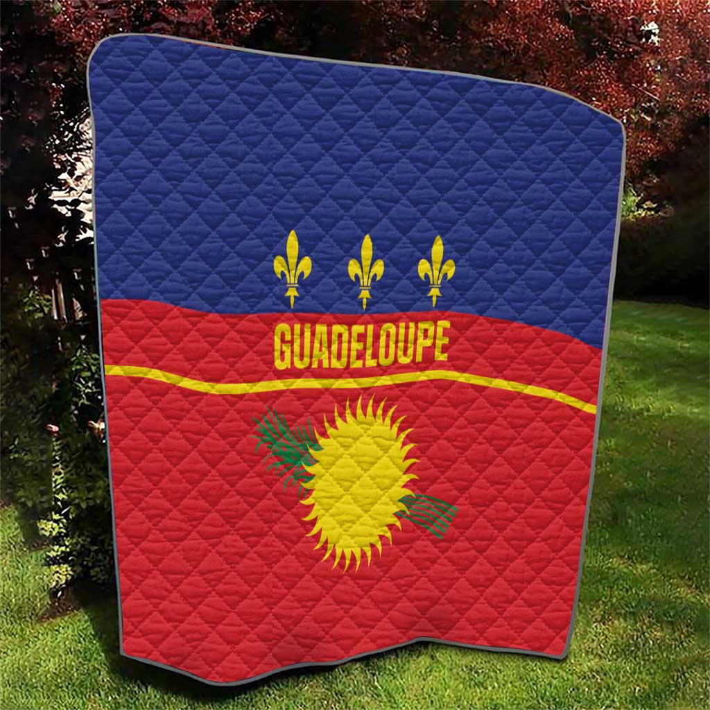 Guadeloupe Quilt Rejyon Gwadloup Red Version