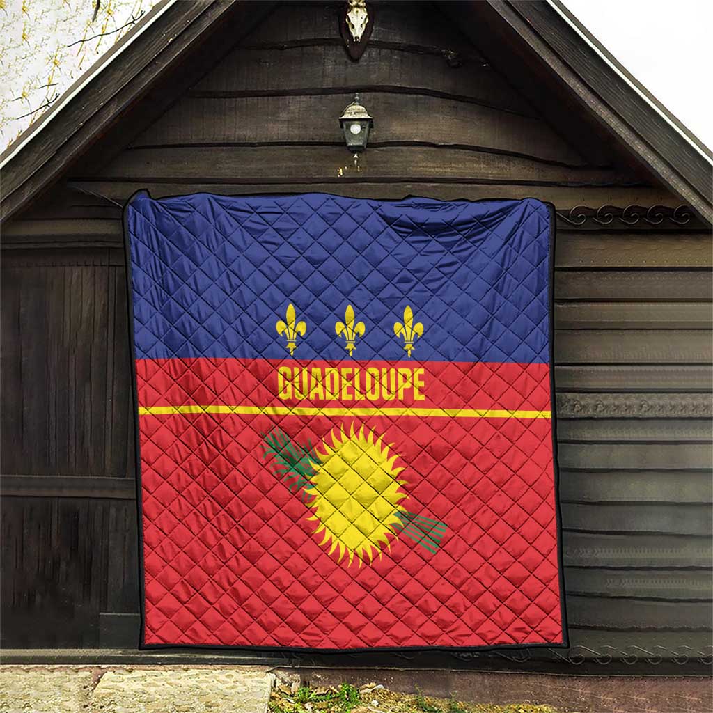 Guadeloupe Quilt Rejyon Gwadloup Red Version