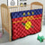 Guadeloupe Quilt Rejyon Gwadloup Red Version