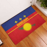 Guadeloupe Rubber Doormat Rejyon Gwadloup Red Version
