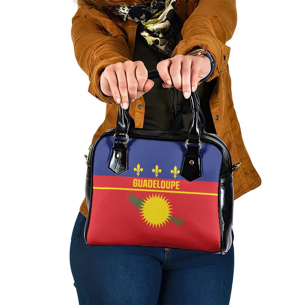 Guadeloupe Shoulder Handbag Rejyon Gwadloup Red Version