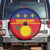 Guadeloupe Spare Tire Cover Rejyon Gwadloup Red Version