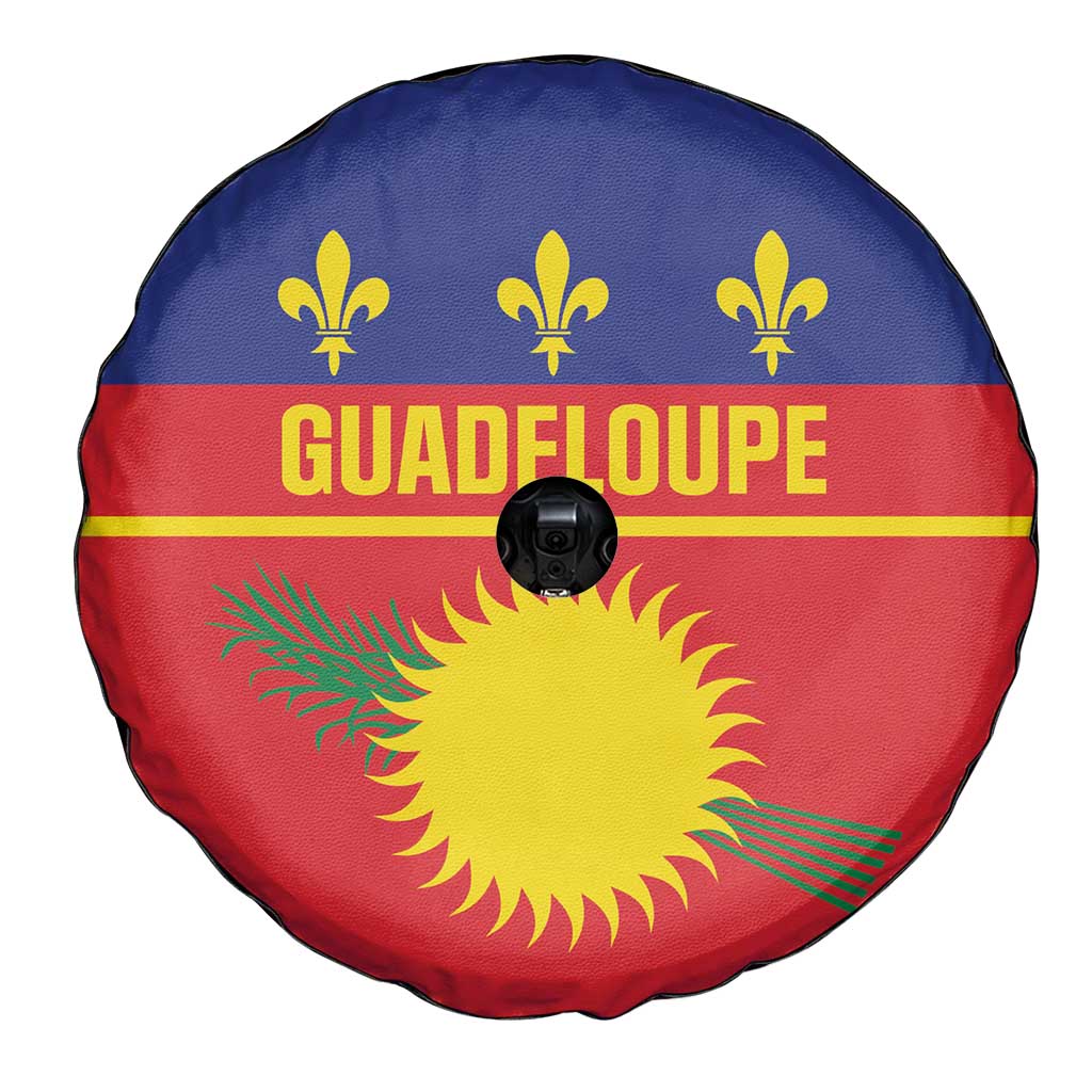 Guadeloupe Spare Tire Cover Rejyon Gwadloup Red Version