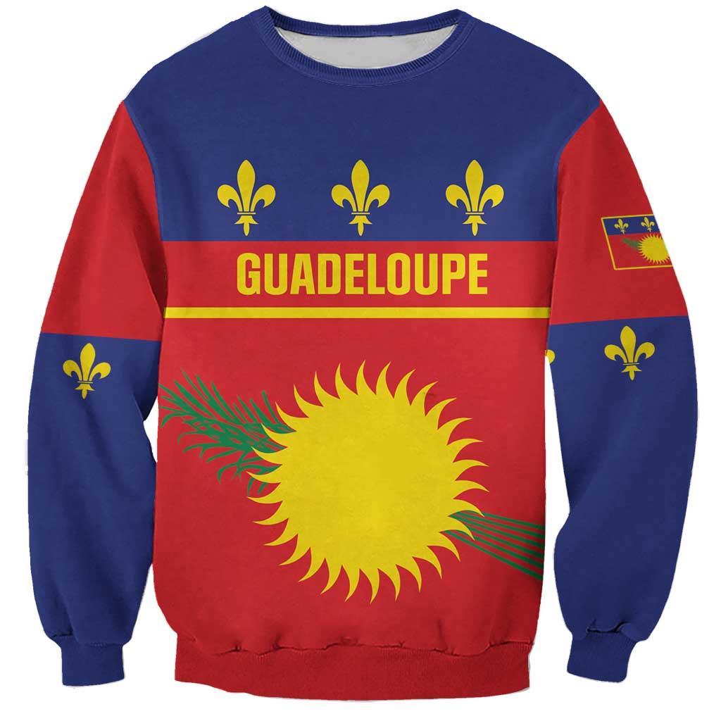 Guadeloupe Sweatshirt Rejyon Gwadloup Red Version