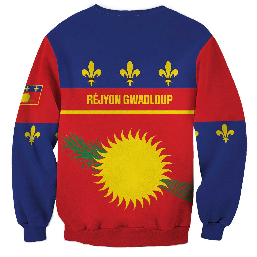 Guadeloupe Sweatshirt Rejyon Gwadloup Red Version