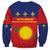 Guadeloupe Sweatshirt Rejyon Gwadloup Red Version