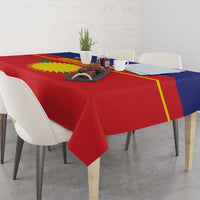 Guadeloupe Tablecloth Rejyon Gwadloup Red Version