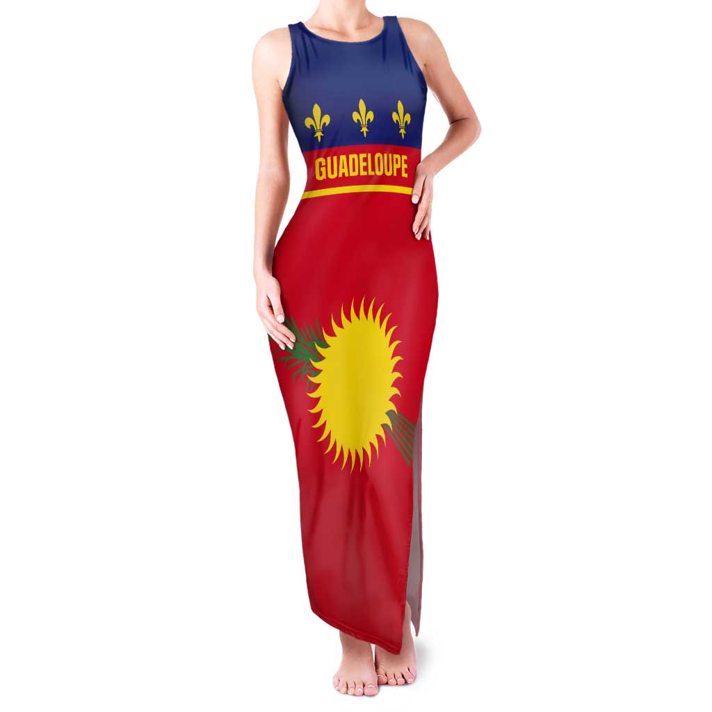 Guadeloupe Tank Maxi Dress Rejyon Gwadloup Red Version
