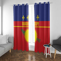 Guadeloupe Window Curtain Rejyon Gwadloup Red Version