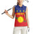 Guadeloupe Women Sleeveless Polo Shirt Rejyon Gwadloup Red Version