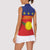 Guadeloupe Women Sleeveless Polo Shirt Rejyon Gwadloup Red Version