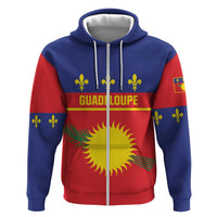 Guadeloupe Zip Hoodie Rejyon Gwadloup Red Version