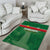 Football Guadeloupe Green Area Rug Les Gwada Boy Go Champions