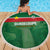 Football Guadeloupe Green Beach Blanket Les Gwada Boy Go Champions