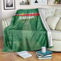 Football Guadeloupe Green Blanket Les Gwada Boy Go Champions
