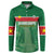 Custom Football Guadeloupe Green Button Sweatshirt Les Gwada Boy Go Champions