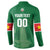 Custom Football Guadeloupe Green Button Sweatshirt Les Gwada Boy Go Champions