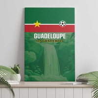 Football Guadeloupe Green Canvas Wall Art Les Gwada Boy Go Champions