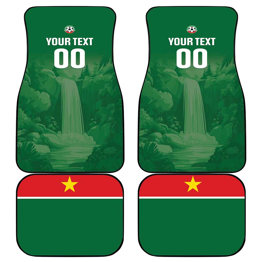 Football Guadeloupe Green Car Mats Les Gwada Boy Go Champions