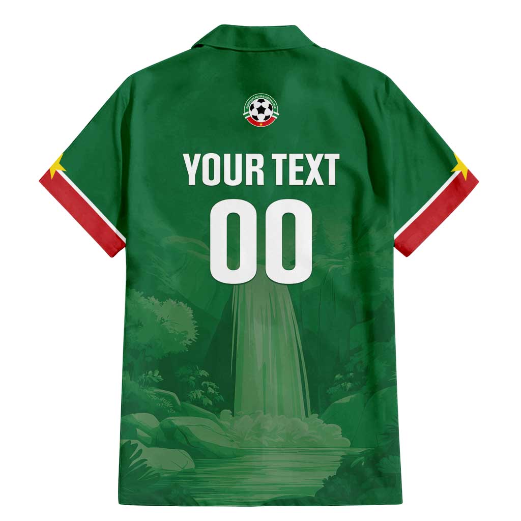 Custom Football Guadeloupe Green Family Matching Mermaid Dress and Hawaiian Shirt Les Gwada Boy Go Champions