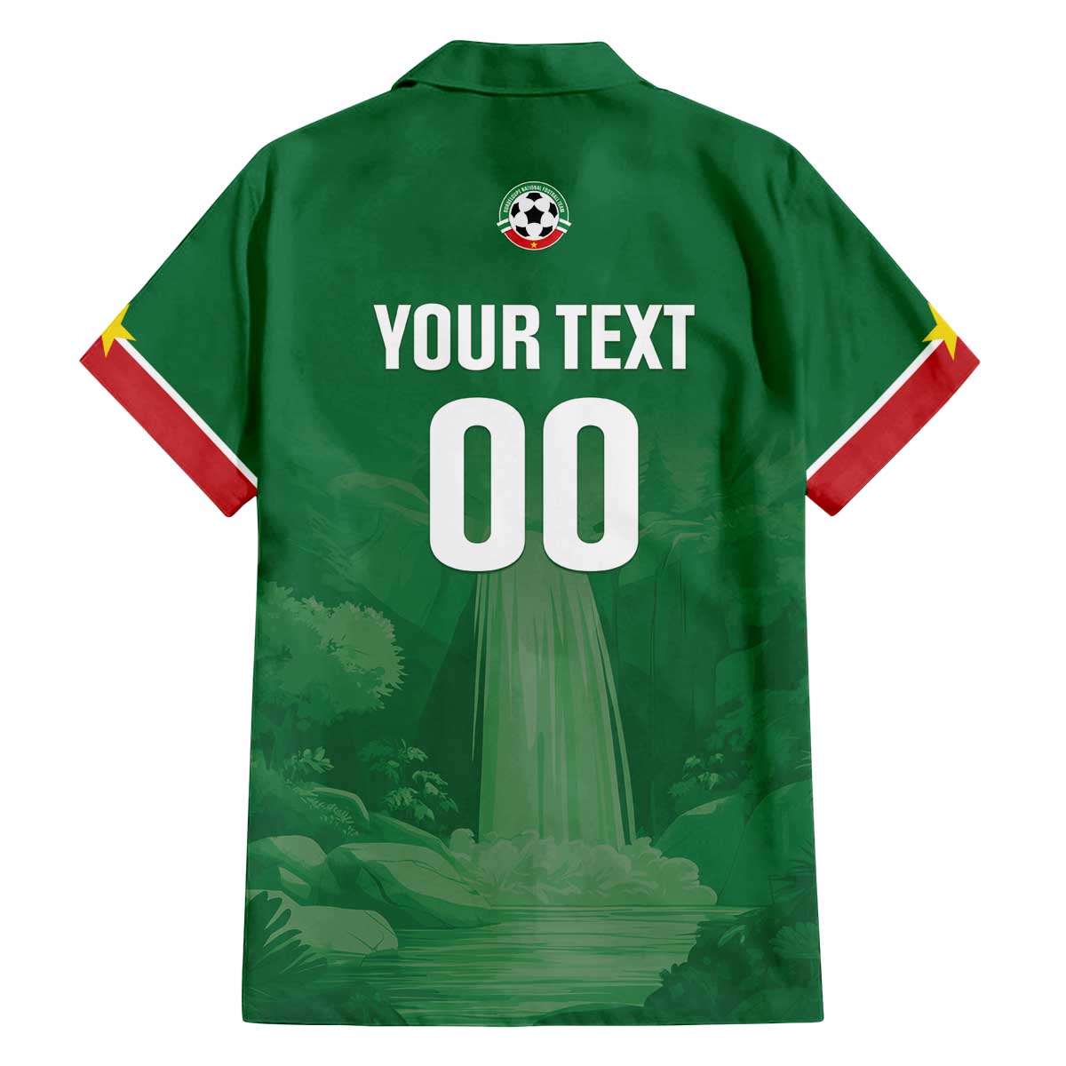 Custom Football Guadeloupe Green Family Matching Off The Shoulder Long Sleeve Dress and Hawaiian Shirt Les Gwada Boy Go Champions