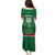 Custom Football Guadeloupe Green Family Matching Puletasi and Hawaiian Shirt Les Gwada Boy Go Champions