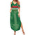 Custom Football Guadeloupe Green Family Matching Summer Maxi Dress and Hawaiian Shirt Les Gwada Boy Go Champions