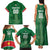 Custom Football Guadeloupe Green Family Matching Tank Maxi Dress and Hawaiian Shirt Les Gwada Boy Go Champions