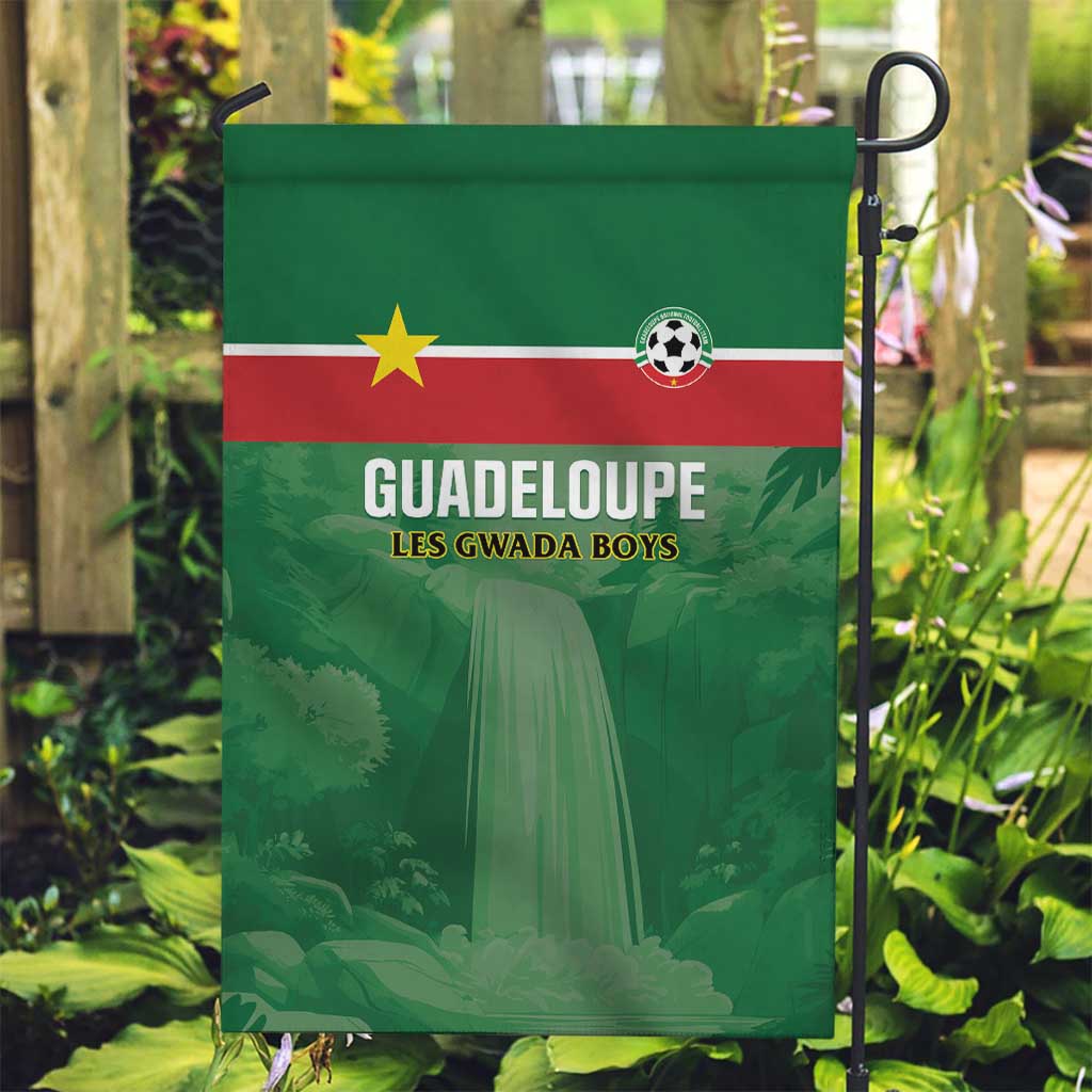 Football Guadeloupe Green Garden Flag Les Gwada Boy Go Champions