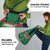 Football Guadeloupe Green Grocery Bag Les Gwada Boy Go Champions