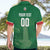 Custom Football Guadeloupe Green Hawaiian Shirt Les Gwada Boy Go Champions