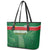 Football Guadeloupe Green Leather Tote Bag Les Gwada Boy Go Champions