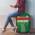 Football Guadeloupe Green Luggage Cover Les Gwada Boy Go Champions