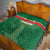 Football Guadeloupe Green Quilt Les Gwada Boy Go Champions