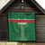 Football Guadeloupe Green Quilt Les Gwada Boy Go Champions